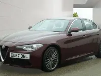 Used Alfa Romeo Giulia Super 180 HP (132 kW) 2017 Red Sedan