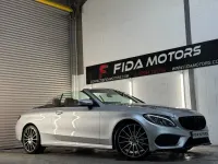 Used Mercedes C200 AMG line 2018 Silver Cabriolet