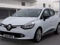 Used Renault Clio Dynamique 90 HP (66 kW) 2014 White Hatchback