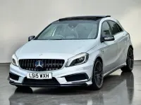 Used Mercedes A45 AMG AMG 360 HP (264 kW) 2015 Silver Hatchback