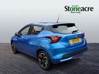 Used Nissan Micra Acenta 92 HP (67 kW) 2021 Blue Hatchback