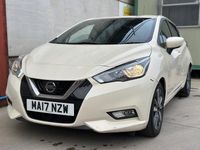 Used Nissan Micra N-Connecta 2017 White Hatchback