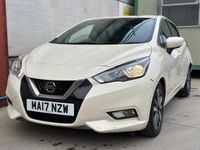 Used Nissan Micra N-Connecta 2017 White Hatchback