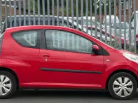 Used Citroën C1 VTR Sport 68 HP (50 kW) 2009 Red Hatchback