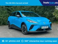 Used MG MG4 EV SE 2023 Blue Hatchback