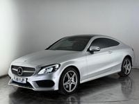 Used Mercedes C250 AMG Line Premium Plus 204 HP (150 kW) 2018 Silver Coupe