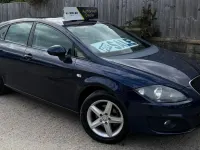 Used Seat Leon 102 HP (75 kW) 2009 Blue Hatchback