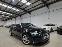 Used Audi Cabriolet S-Line 2018 Black Cabriolet