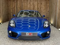 Used Porsche Cayman 275 HP (202 kW) 2016 Blue Coupe