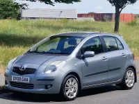 Used Toyota Yaris SR 87 HP (63 kW) 2008 Silver Hatchback