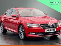Used Skoda Superb 280 HP (205 kW) 2018 Velvet red metallic Hatchback