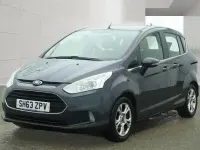 Used Ford B-MAX Zetec 90 HP (66 kW) 2013 Grey MPV