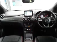 Used Mercedes B180 AMG line 109 HP (80 kW) 2018 Silver Hatchback