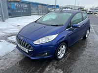 Used Ford Fiesta Zetec 2015 Blue Hatchback