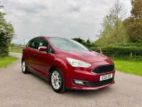 Usado Ford C-MAX Zetec 125 HP (91 kW) 2015 Vermelho Monovolume
