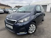 Used Peugeot 108 Active 68 HP (50 kW) 2016 Blue Hatchback