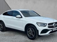 Used Mercedes GLC300 AMG line 258 HP (189 kW) 2022 White Coupe