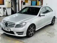 Used Mercedes C250 AMG 2013 Silver Sedan
