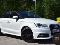 Used Audi A1 Sportback S-Line 150 HP (110 kW) 2016 White Hatchback