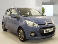 Used Hyundai i10 Premium SE 2016 Blue Hatchback