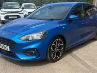 Used Ford Focus ST-Line X 125 HP (91 kW) 2019 Blue Hatchback