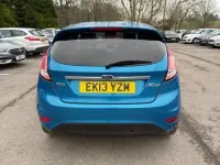 Used Ford Fiesta Titanium 75 HP (55 kW) 2013 Blue Hatchback