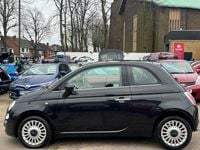 Used Fiat 500 Lounge 69 HP (50 kW) 2011 Black Hatchback