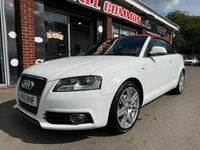 Used Audi A3 Cabriolet S-Line 105 HP (77 kW) 2010 White Cabriolet