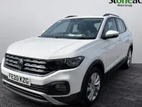 Used VW T-Cross SE 116 HP (85 kW) 2020 White SUV