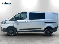 Used Ford Transit Custom 130 HP (95 kW) 2023 Moondust silver Van