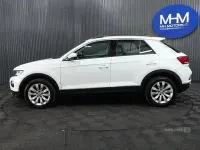 Used VW T-Roc SE 115 HP (84 kW) 2020 White SUV