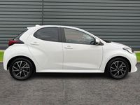 Used Toyota Yaris Hybrid Design 2024 White Hatchback