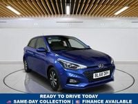 Used Hyundai i20 SE 84 HP (61 kW) 2018 Blue Hatchback