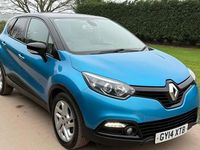 Used Renault Captur Dynamique 90 HP (66 kW) 2014 Blue SUV