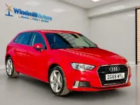 Used Audi A3 Sportback Sport 150 HP (110 kW) 2018 Red Hatchback