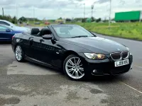 Used BMW 325 Cabriolet M Sport 2008 Black Cabriolet