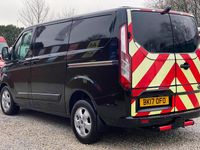 Used Ford Transit Custom Limited 130 HP (95 kW) 2017 Black Van