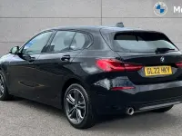 Used BMW 118 Sport Line 136 HP (100 kW) 2022 Jet black Hatchback