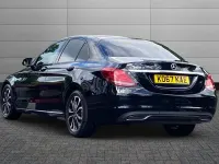 Used Mercedes C200 136 HP (100 kW) 2018 Black Sedan