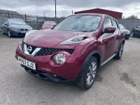 Used Nissan Juke Tekna 2018 Red SUV