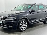 Used VW Tiguan R-line 150 HP (110 kW) 2018 Black SUV