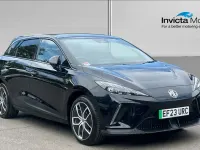 Used MG MG4 EV Trophy 150 kW (204 HP) 2023 Black Hatchback