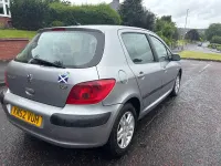 Used Peugeot 307 109 HP (80 kW) 2002 Grey Hatchback