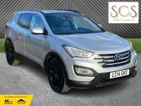 Używany Hyundai Santa Fe Premium SE 2014 Srebrny SUV