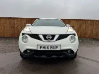 Used Nissan Juke Acenta Premium 110 HP (80 kW) 2014 White SUV