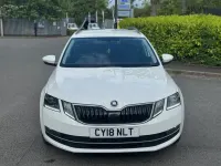 Used Skoda Octavia SE L 115 HP (84 kW) 2018 White Estate