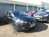 Używany Nissan Micra S 117 KM (86 kW) 2019 Czarny Hatchback