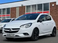 Used Vauxhall Corsa SRi 90 HP (66 kW) 2019 White Hatchback