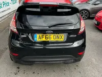 Used Ford Fiesta Zetec 140 HP (102 kW) 2016 Black Hatchback