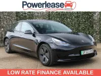 Usado Tesla Model 3 Standard Range Plus 177 kW (241 CV) 2022 Negro Berlina